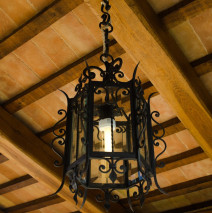 Lampadario porticato esterno